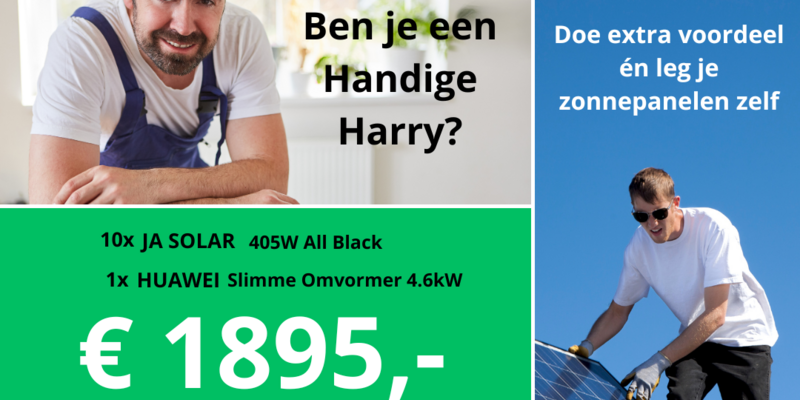Zonnepanelen promotie Zonnepanelen promotie