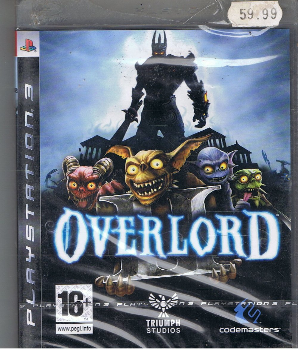 overlord 2 ps3 european cover
