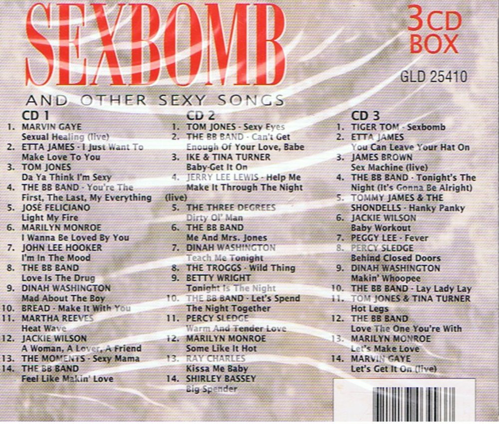 3-Cd box - Sexbomb and Other Sexy Songs - Sealed