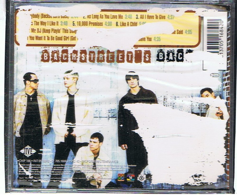 Cd - Backstreet Boys - Backstreet's Back