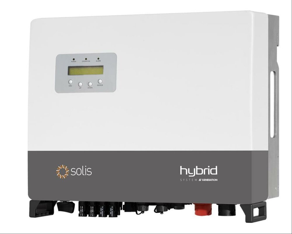 SOLIS 5kW Hybride S5 HV Energieopslag Inverter (incl. 3-f...