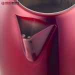 Herzberg HG-5011: Roestvrijstalen waterkoker Rood