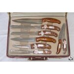 Royalty Line RL-K25LB: 12-delige keukenmessenset met koffer