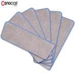 Cenocco CC-MOPM6: Set van 6 Wasbare Vervangbare Microvezel Dweilpads