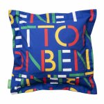 Kussen Benetton Blauw (40 x 40 cm)