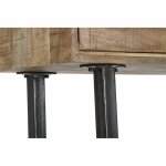 Bureau DKD Home Decor Metaal Mangohout (118 x 40 x 115 cm)