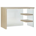 Bureau DKD Home Decor Transparant Kristal Hout MDF (120 x 50 x 76 cm)