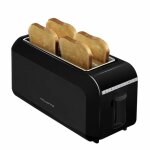 Broodrooster Rowenta TL681830 1600W Zwart/Ziverachtig 1600 W