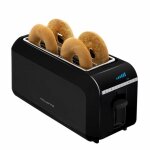 Broodrooster Rowenta TL681830 1600W Zwart/Ziverachtig 1600 W