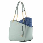 Handtas Dames Michael Kors 35S2GTVT3B-PL-OCN-MLTI Blauw (40 x 30 x 12 cm)