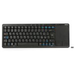 Draadloos toetsenbord Omega OKB004BES Touchpad Zwart