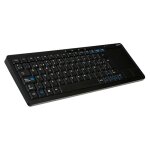 Draadloos toetsenbord Omega OKB004BES Touchpad Zwart