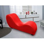 Innovagoods | Tantra Stoel - Lounger (synthetisch leer) | Rood