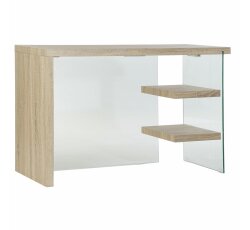 Bureau DKD Home Decor Transparant Kristal Hout MDF (120 x 50 x 76 cm) Bureau DKD Home Decor Transparant Kristal Hout MDF (120 x 50 x 76 cm)