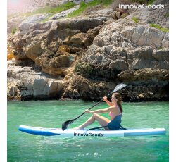 2-in-1 Opblaasbaar SUP-board met  Zitje en Accessoires Kaddle InnovaGoods YOUNG LEMON 10,5' (Refurbished A)