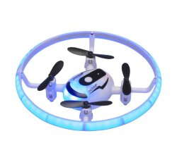 Drone Denver Electronics DRO-121 350 mah LED Wit Drone Denver Electronics DRO-121 350 mah LED Wit