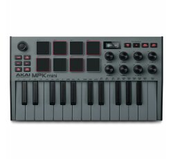 Regelaar Akai MPK Mini MK3 Grey MIDI