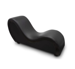 Innovagoods | Tantra Stoel - Lounger (synthetisch leer) | Zwart Innovagoods | Tantra Stoel - Lounger (synthetisch leer) | Zwart