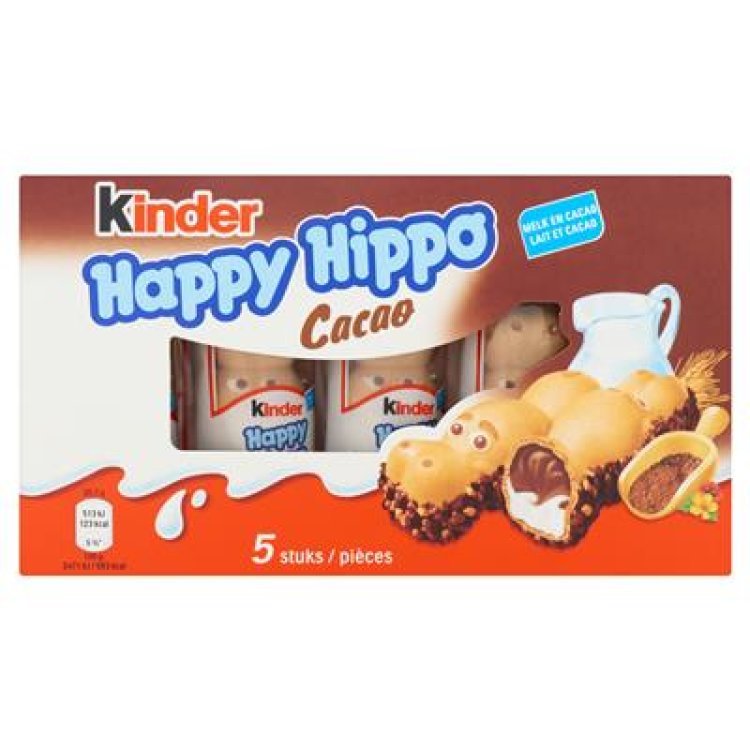 Ferrero Kinder Happy Hippo Cacao T5 1035gx10 5826