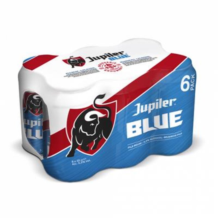 Jupiler Blue cans 4x33cl 6-pack