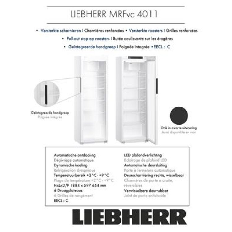 Liebherr Koelkast Premium Zwart "full content"