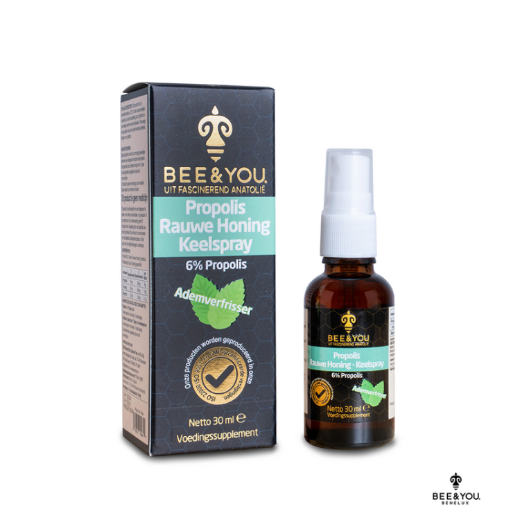 Propolis Rauwe honing keelspray 6% – 30 ml - Default Title