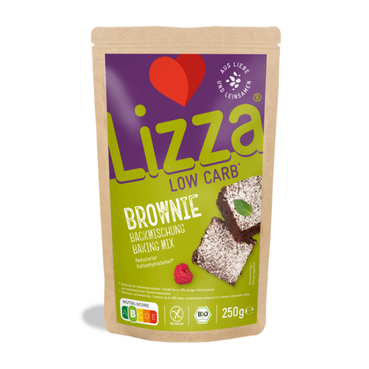 Lizza Low Carb Biologische Brownie Bakmix Kopie - Brownie 2.0