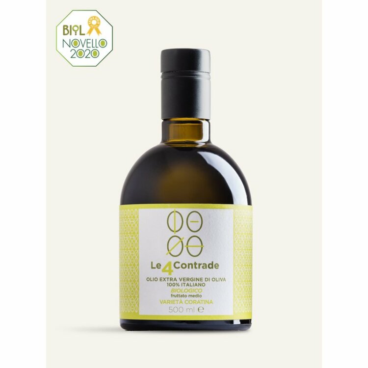 Monocultivar Coratina Early Harvest Biologische Extra Vierge Olijfolie (100 ml)