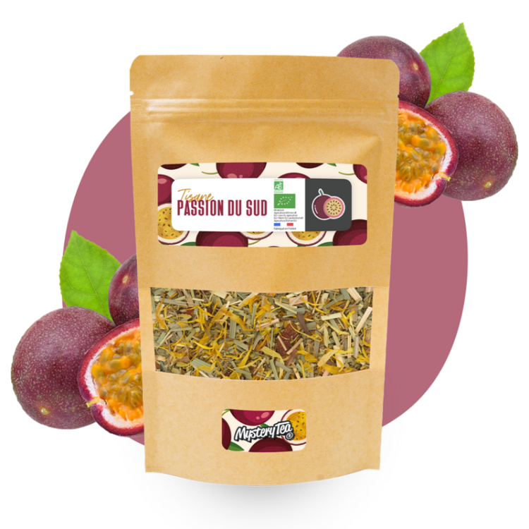 Passion du Sud BIO - Tisane saveur Fruit de la Passion - Doypack 60g