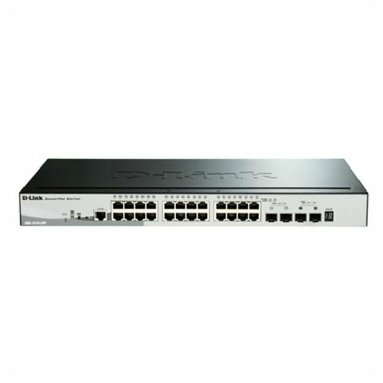 Schakelkast D-Link DGS-1510-28P         28 Puertos RJ45 92 Gbit/s SFP