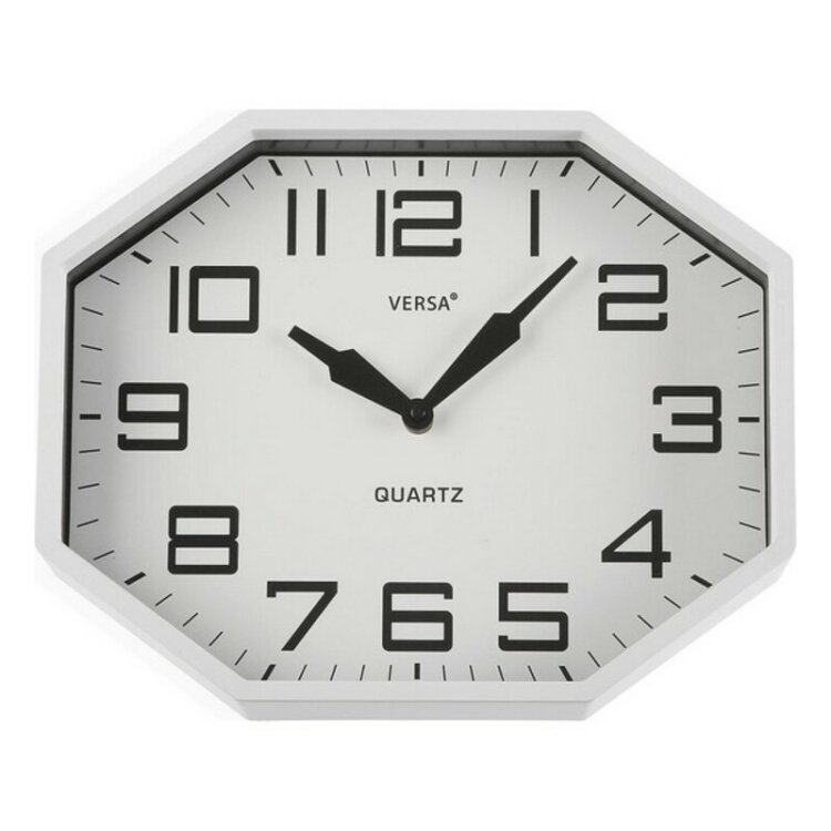 Muurklok Versa S3401700 Plastic (6,7 x 26 x 32 cm)