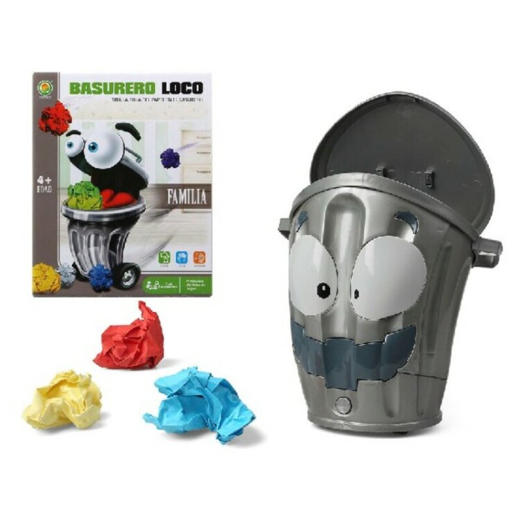 Educatief Spel Crazy garbage man (27 x 21 cm)