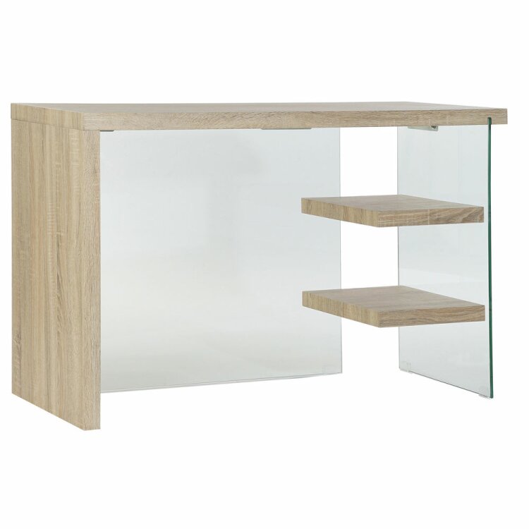 Bureau DKD Home Decor Transparant Kristal Hout MDF (120 x 50 x 76 cm)