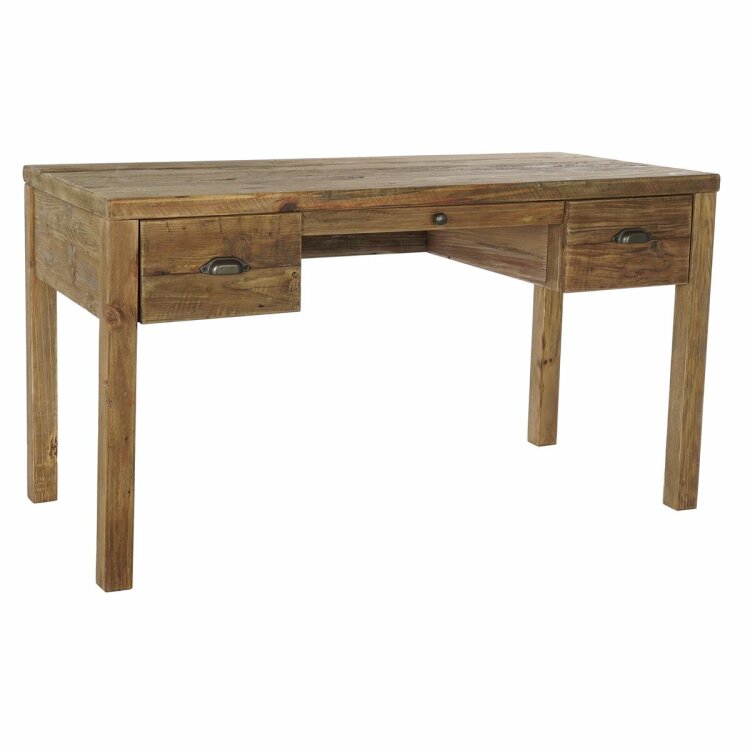 Bureau DKD Home Decor Natuurlijk Gerecycleerd Hout (136 x 67 x 76 cm)
