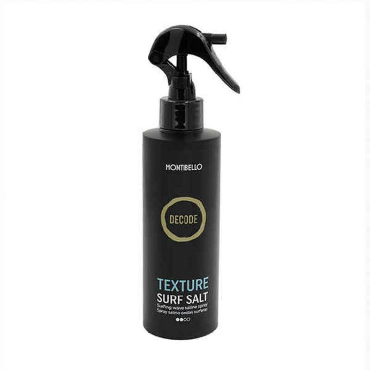 Styling Water voor Krullen en Golven Decode Texture Surf Salt Montibello (200 ml)