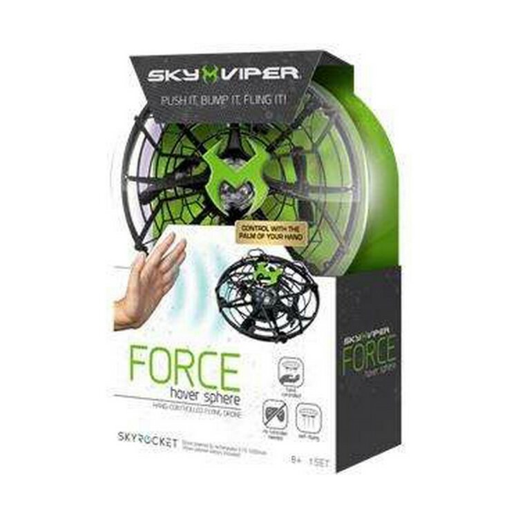 Drone Bizak Sky Viper Force Hover Sphere Detecteert obstakels Bewegingsbesturing