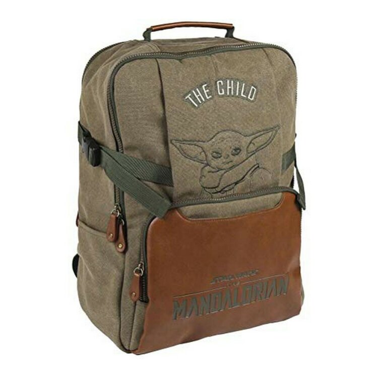 Casual Rugtas The Mandalorian Groen (30 x 43 x 14 cm)