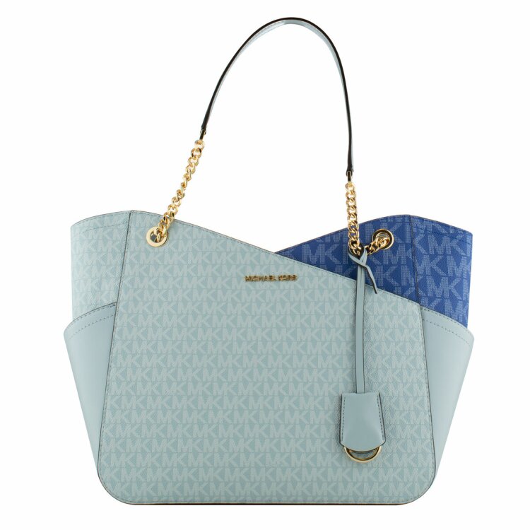 Handtas Dames Michael Kors 35S2GTVT3B-PL-OCN-MLTI Blauw (40 x 30 x 12 cm)