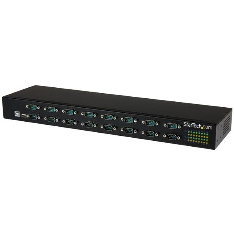 StarTech 16 Port USB to Serial RS232 Adapter Hub