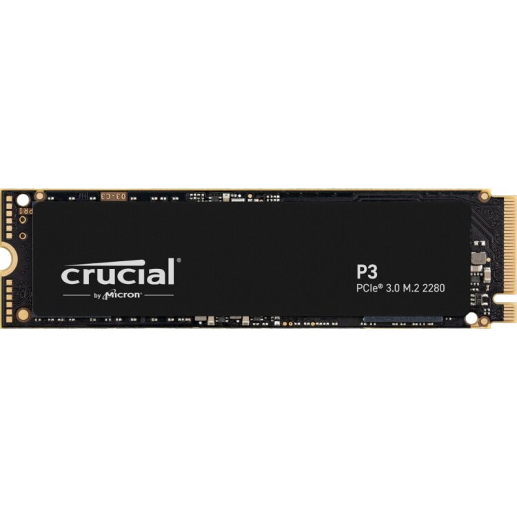 Crucial P3 1000GB NVMe PCIe M.2 SSD