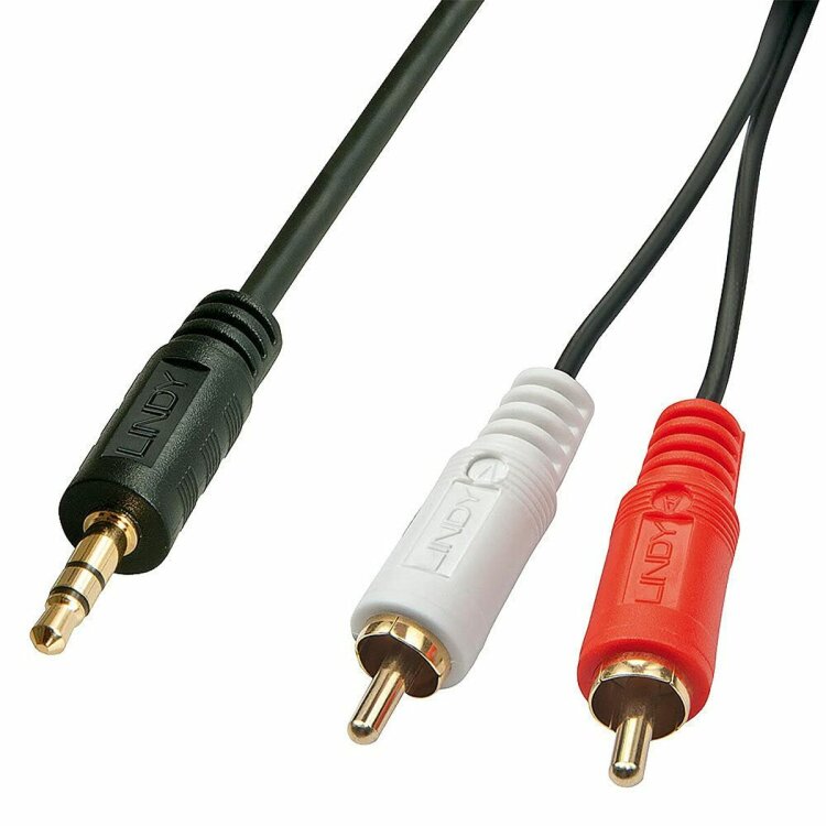 Audio Jack naar RCA Kabel LINDY 35680