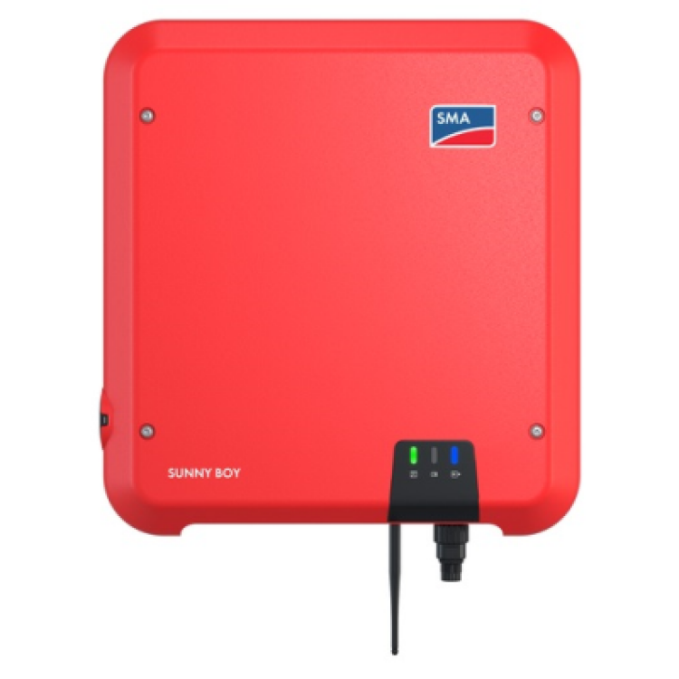 SMA Sunny Boy 3,0 kW zonne-omvormer - eenfasig met Smart Connect